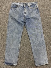 Vintage Levis 501-0604 Jeans Men 36x30 Blue 80s Made in USA Acid Wash Sept. 1990
