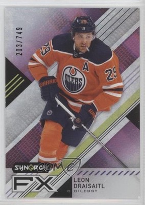 2021-22 Upper Deck Synergy FX 203/749 Leon Draisaitl #FX-LD u2v