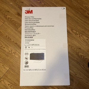 3M™ Privacy Filter for 21.5in Portrait Monitor, 16:9, PF215W9P