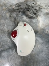Logitech TrackMan Marble T-CL13 Trackball Mouse Wired, PS/2 Vintage