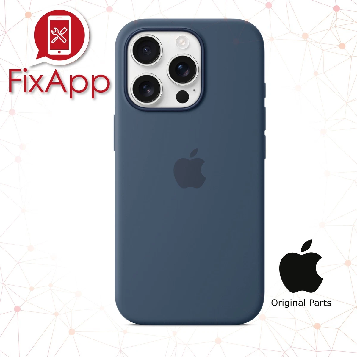 Custodia MagSafe in silicone per iPhone 16 – Grigio pietra - (IT