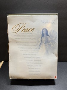 Angel of Peace Barbie African American 1999 Collector Doll 24241 Long Hair ~ New