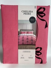 SET PIUMONE MATRIMONIALE CHELSEA PEERS FIOCCHI ROSA  