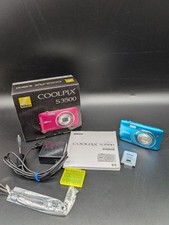 Nikon Coolpix S3500 Digital Camera Blue