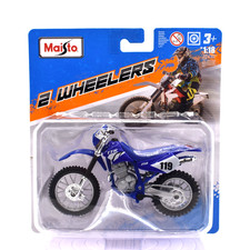 Maisto Yamaha TT-R 250 1:18 Diecast Dirt Bike Motorcycle Blue NIB