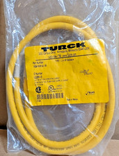 Turck RSM RKM 40-1M Cable, U2281-9, 7/8" Male / Female, 4 pole, MiniFast (New)