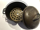 Vintage Cast Iron Wagner Ware No. 7 Drip Drop Roaster 1267A 247 Unrestored