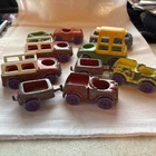 Vintage Steel Little People Cars and Trucks