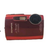 Olympus U Tough 3000 12.0MP Waterproof Digital Camera - Red (W18)