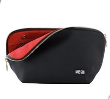 KUSSHI Signature Makeup Bag with Snap-in Brush Organizer