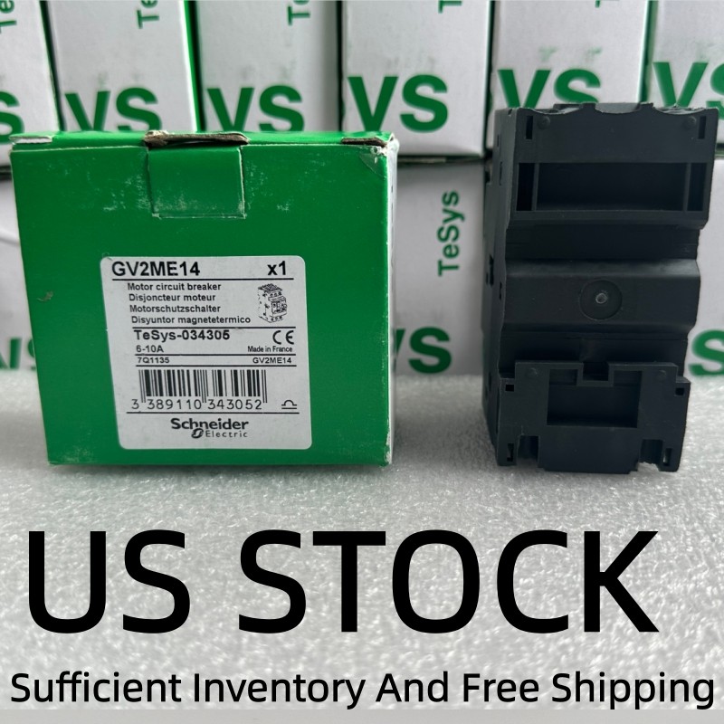 US Inventory 2PC NEW Schneider GV2ME14 Protector, Expedited Shipping
