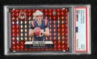 2024 Panini Mosaic NFL Debut Red Prizm Drake Maye #273 PSA 9 MINT Rookie RC