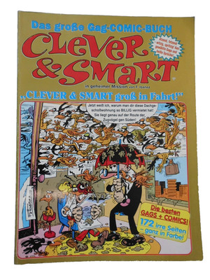 Comic ''Clever & Smart'' das große Gag-Comic-Buch - groß in Fahrt super Zustand