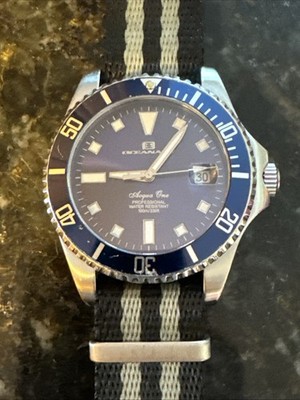 Oceanaut Acqua One 21 Jewels Automatic Men s Watch 100M 