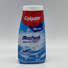 Colgate Max Fresh Liquid Toothpaste with Mini Breath Strips Cool Mint 4.6 oz