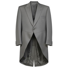 Magee Morning Coat Men's Grey Wool Blend - New without Tags, Multiple Sizes