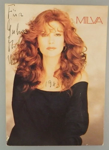 Autograph Italian singer Milva (146748)