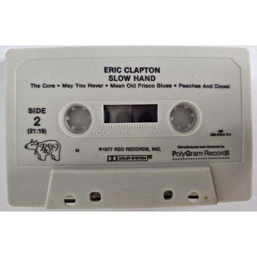 Eric Clapton "Slowhand" Cassette Tape 1977 RSO Records PolyGram - Bild 5 von 5