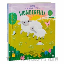 Hallmark Recordable Story Book God Made You Wonderful!