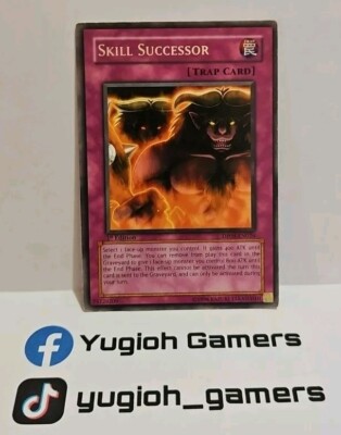 YUGIOH SKILL SUCCESSOR DP09-EN026 1 ST EDITION RARE LIGHT PLAYED 