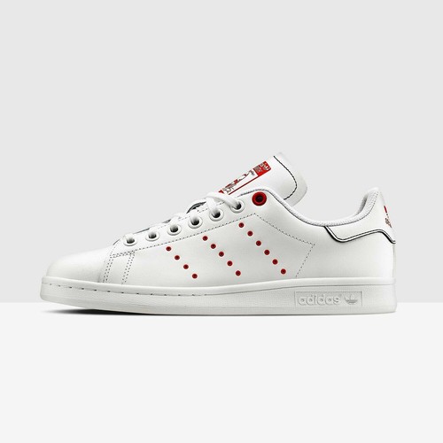 ORIGINALI - ADIDAS STAN SMITH J - donna uomo bianco rosso sneakers sconto |  eBay