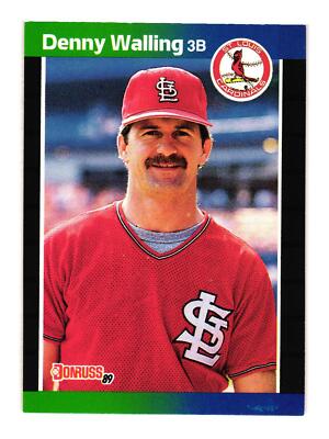 1989 Donruss #279a Denny Walling St. Louis Cardinals