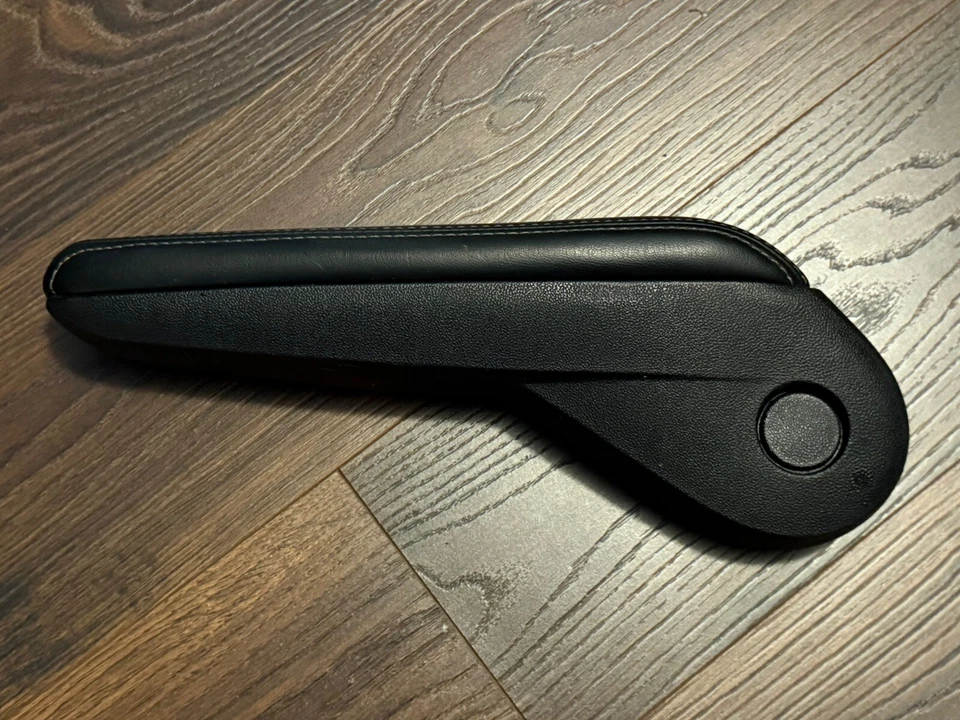 🔥2011-2020 Dodge Caravan Town Country Front Seat Arm Rest Black Leather RH Oem. - Изображение 3 из 4