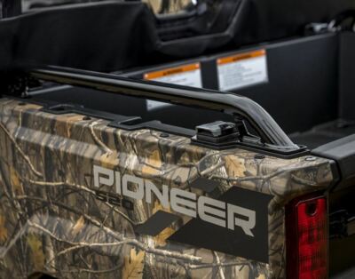 2021-2025 Genuine Honda Pioneer 520 Rear Bed Rails Black | 0SB18