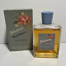 Vintage Debutante Magic Moment Toilet Water 4 oz Bottle Box Fuller Brush Co. NEW