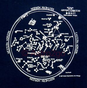 Winter Constellation Chart