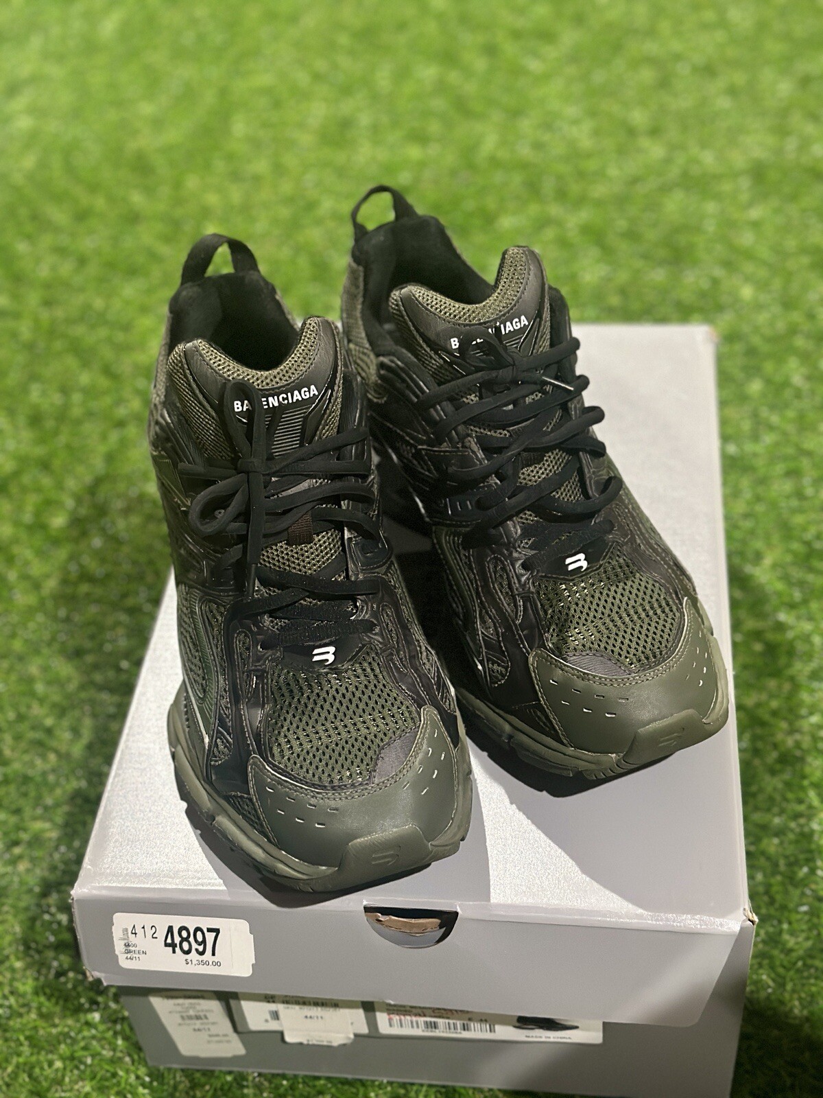 Balenciaga Expander Olive Size 11 image 3