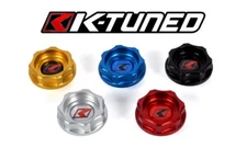K-TUNED BILLET OIL CAP HONDA CIVIC CRX DEL SOL ACURA INTEGRA RSX TSX ( BLACK )