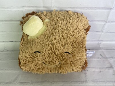 Squishable Comfort Food Smiling Toast Bread With Butter Stuffed Plush Toy Pillow