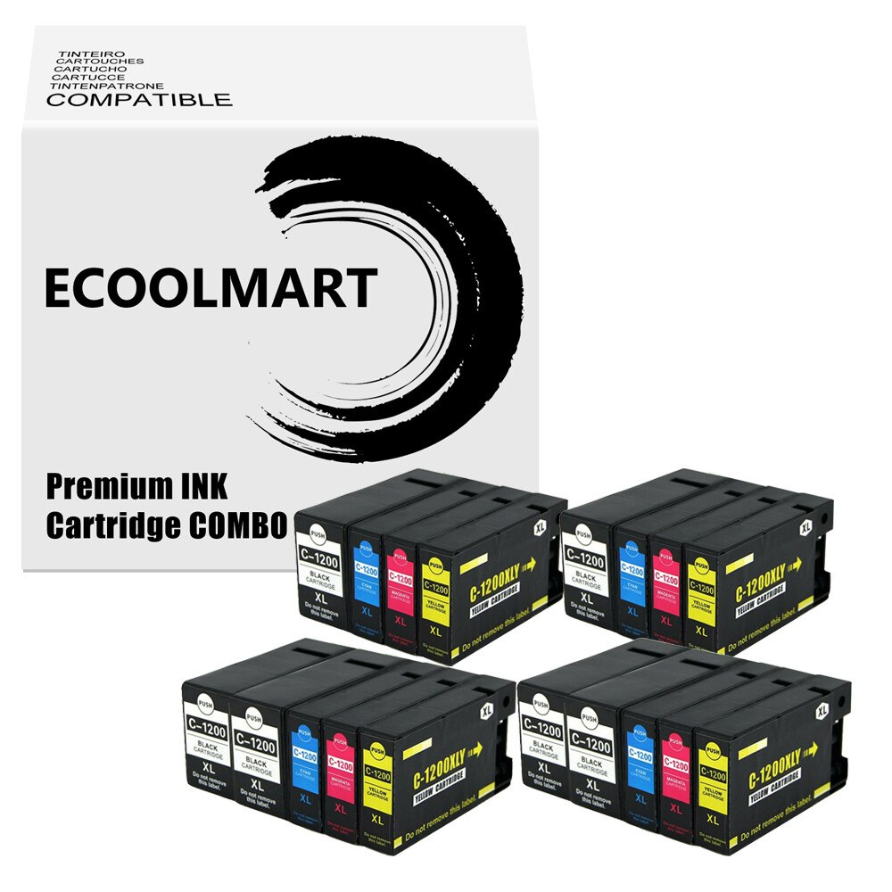 18PK Ink Cartridge Compatible for PGI1200XL PGI-1200XL MAXIFY MB2120 MB2720