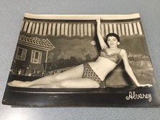 Foto 1958 Vedette cabaret Capri Rumbera bailarina Yolanda 10x8