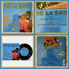 De La Soul Me Myself And I Vinyl, 7”, Record, New, Mint, Sealed, 4 Sharp Corners