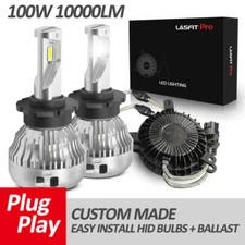 Lasfit D2S D2R LED Bulb Conversion Kit for 2004-2014 Subaru Impreza 100W 11000LM