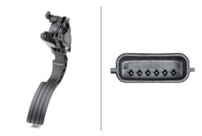 HELLA 6PV 009 978-731 Sensore, Posizione pedale acceleratore per RENAULT