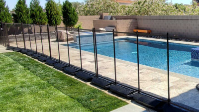 No Holes Pool Fence