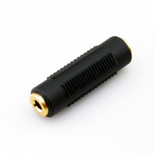 3.5mm Female to Female Audio Stereo Adapter Connector Coupler Gold Plated