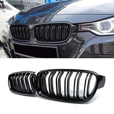 sportuli Front Replacement Kidney Grille Grill Compatible with 2013-2018 BMW ...