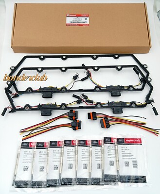 Valve Cover Gaskets Harness Motorcraft For 94-97 Ford Powerstroke F4TZ-6584-A