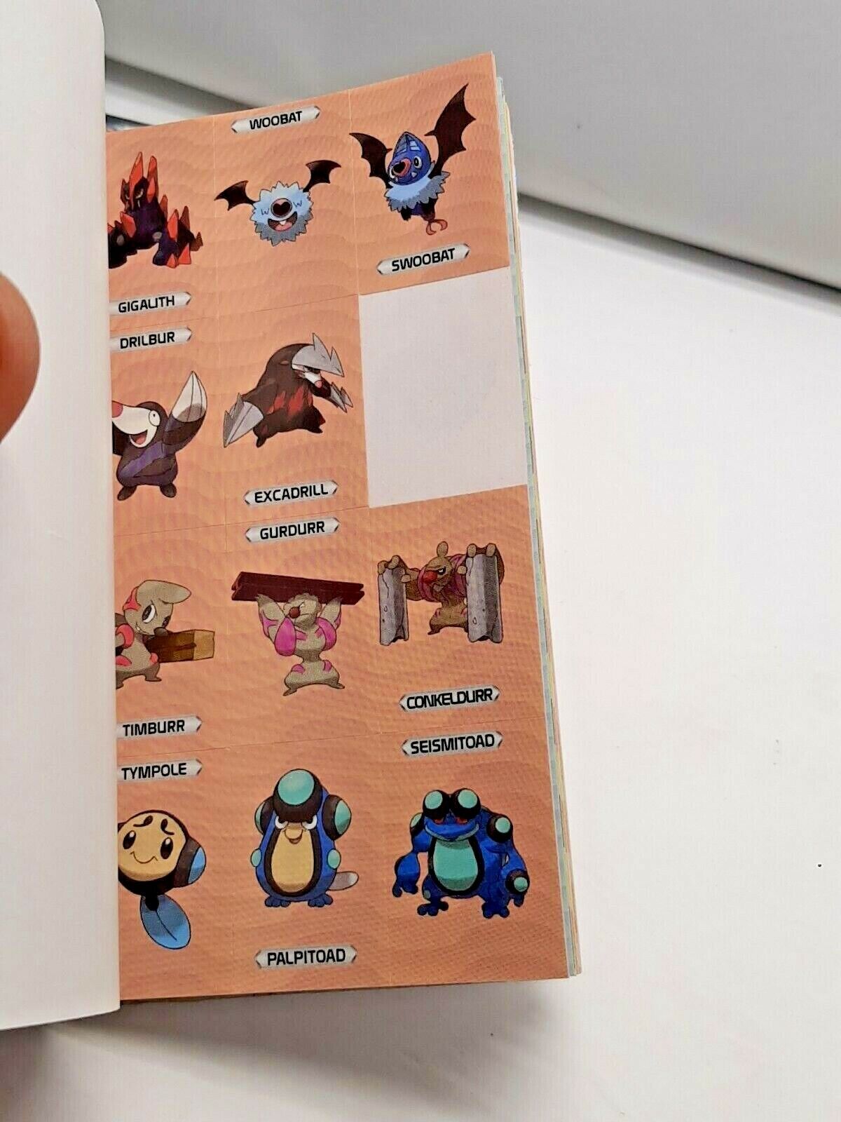 POKEMON BLACK VERSION 450 Sticker Book W/ Exclusive Foil Stickers Complete  $9.58 - PicClick AU