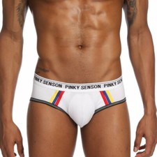 ZONBAILON Men's Underwear Soft Cotton Breathable Comfortable 3D Pouch Briefs