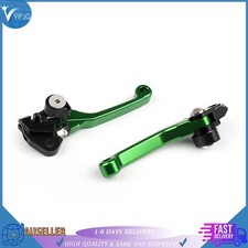 Pivot Brake Clutch Levers For Kawasaki KX65 KX85 KX250/KX250F KX125 2004 Green