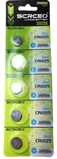 CR1225 5PK 3V LITHIUM (GREAT EXP 12/29) DL1225 ECR1225 5020LC FREE SHIPPING