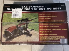 Hyskore DLX Precision Shooting Rest, Black/OD Green, 30088 Bench Rest Open Box