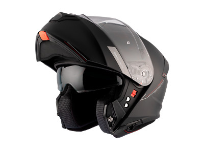 MT HELMET HELMETS L MODULAR GENESIS SV DOUBLE VISOR A1 MATT BLACK