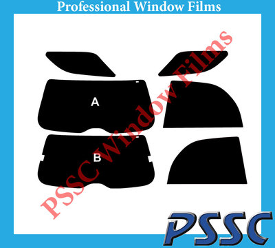 PSSC vorgeschnittene Autoscheibenfolien hinten Saab 9-2X Kombi 2003 bis 2007