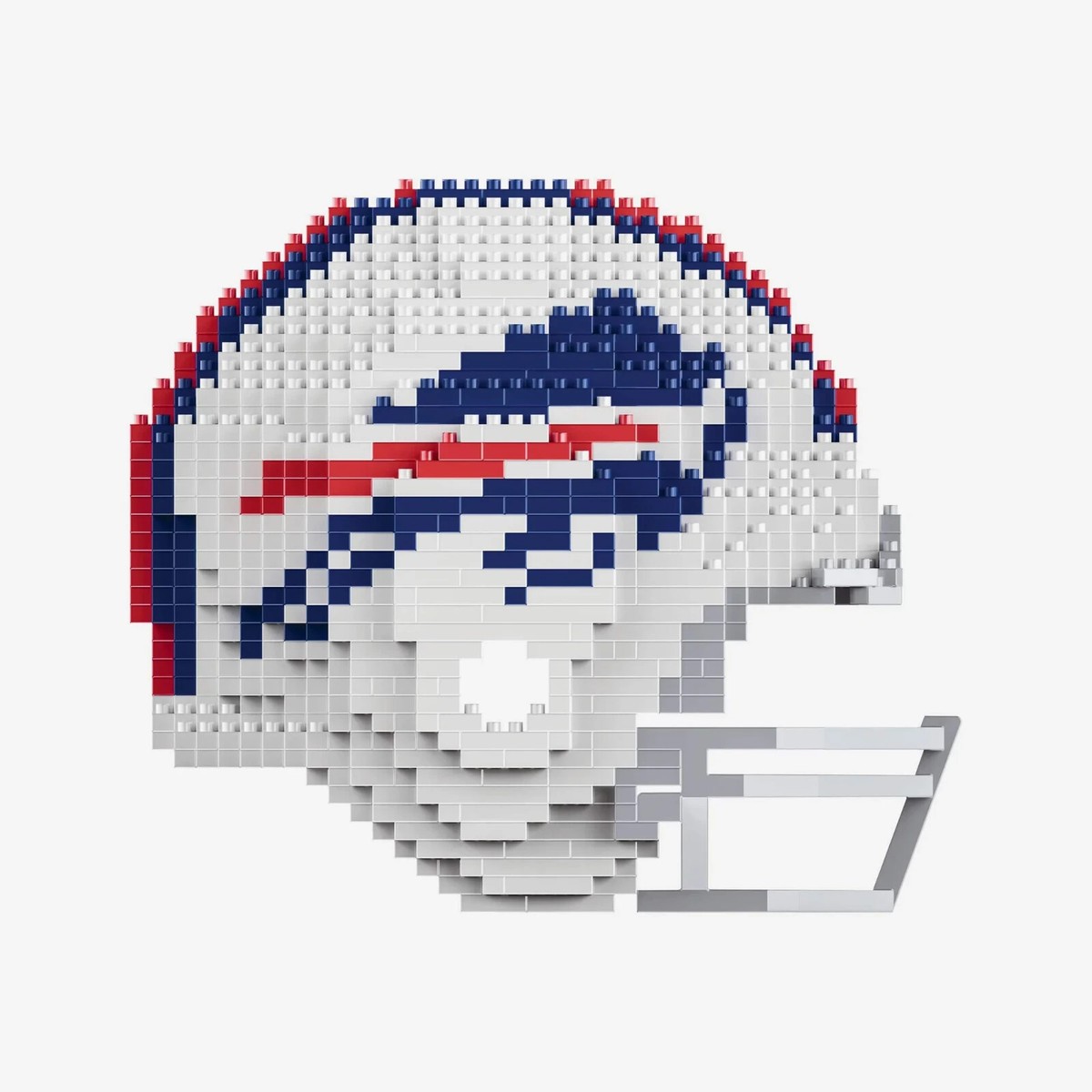 Buffalo Bills FOCO NFL 3D BRXLZ Puzzle Replica Helmet Block Set